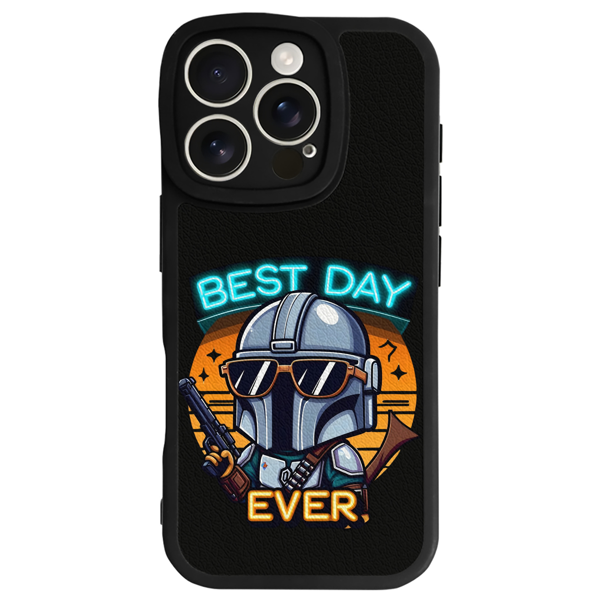 （画像用） スター・ウォーズ Star Wars 【iPhone 16シリーズ対応】シリコンスマホケース（レザー調） 材質：シリコン